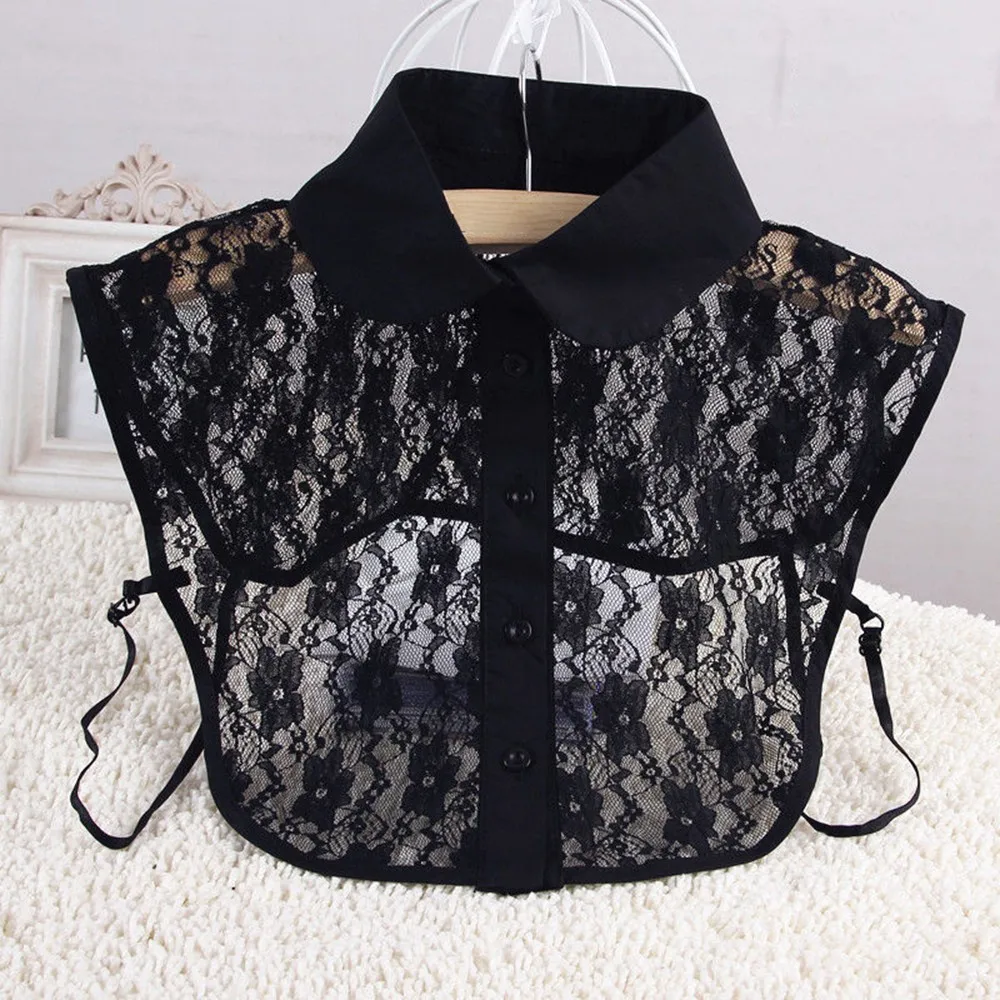 Women Cotton Lace Fake Collar Vintage Detachable Collar Blouse Top Shirt Fake False Collar Рубашка Женская
Women Cotton Lace Fake Collar Vintage Detachable Collar Blouse Top Shirt Fake False Collar Рубашка Женская