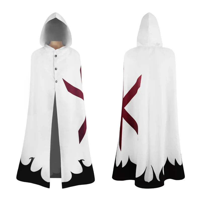 Костюм для косплея отбеливатель Stern Ritter Yhwach, белый Плащ Аниме Wandenreich Jugram Haschwalth Bambietta Basterbine плащ с капюшоном
Костюм для косплея отбеливатель Stern Ritter Yhwach, белый Плащ Аниме Wandenreich Jugram Haschwalth Bambietta Basterbine плащ с капюшоном
