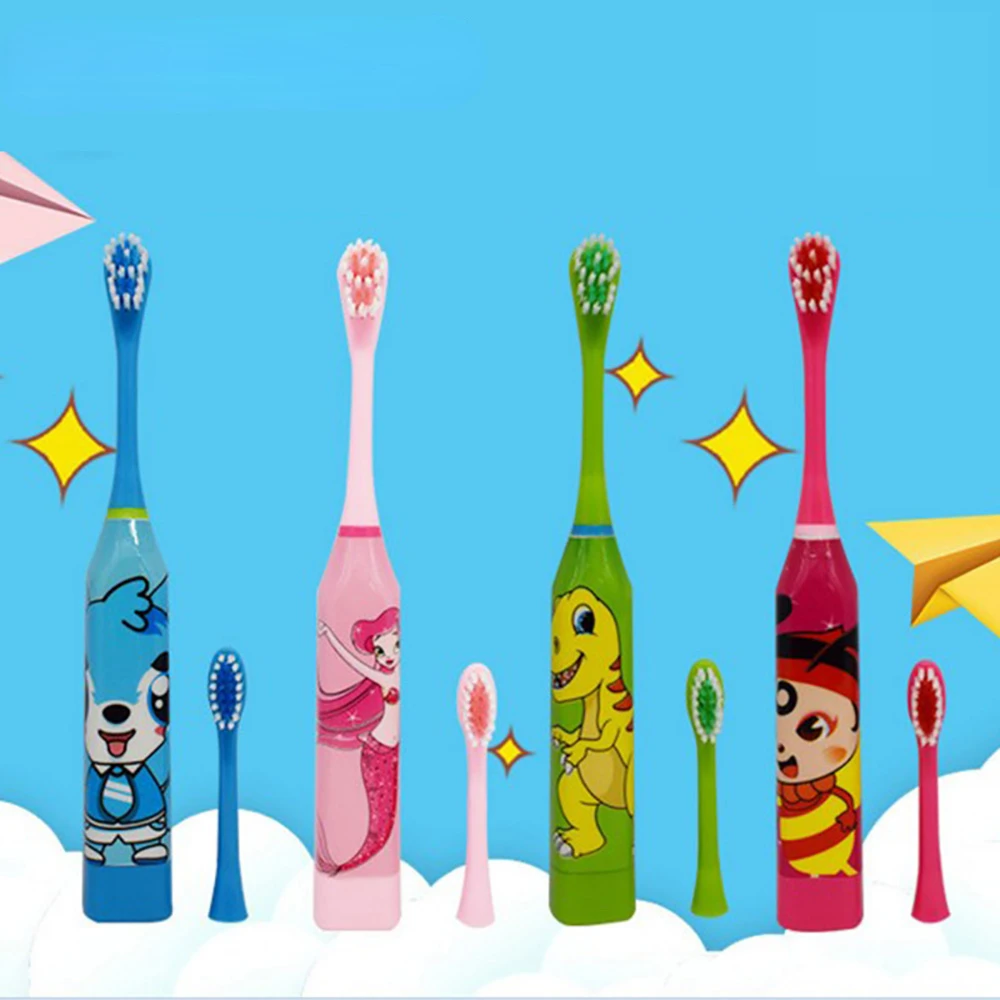 Battery Type Children's Sonic Electric Toothbrush Cute Cartoon Teeth Whitening Toothbrush Soft Bristle Kids
Battery Type Children's Sonic Electric Toothbrush Cute Cartoon Teeth Whitening Toothbrush Soft Bristle Kids