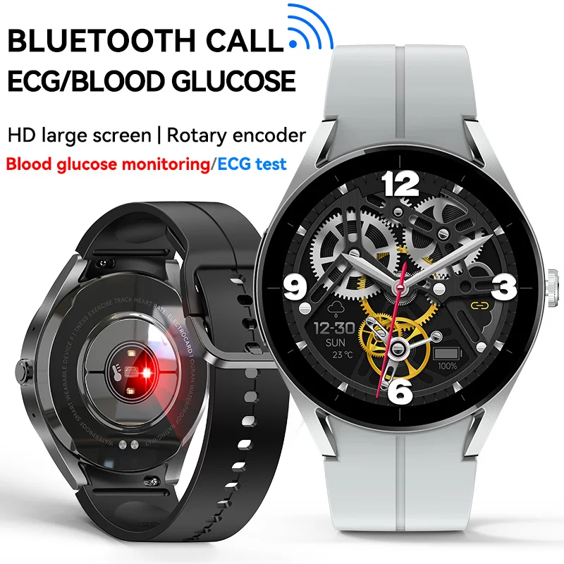 KS05 Smartwatch Bluetooth Call Heart Rate Temperature ECG Monitoring Non-invasive Blood Glucose Smart Bracelet Sports Watches
KS05 Smartwatch Bluetooth Call Heart Rate Temperature ECG Monitoring Non-invasive Blood Glucose Smart Bracelet Sports Watches