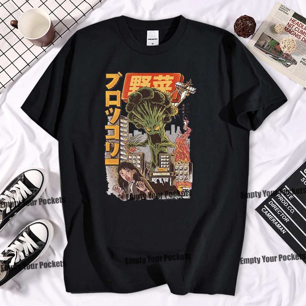 Funny Japanese Vegetable Monster Print T Shirt Men Japan Element T-shirt Men's High Quality Brand Harajuku Streetwear Tshirts
Funny Japanese Vegetable Monster Print T Shirt Men Japan Element T-shirt Men's High Quality Brand Harajuku Streetwear Tshirts