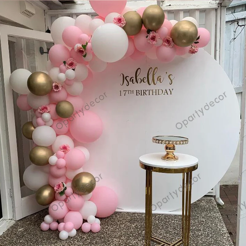 Baby Shower Girl Birthday Balloon Arch Wedding Party Decoration Pink Chrome Metallic Gold Ballon Garland Kit Balls Chrismas Deco
Baby Shower Girl Birthday Balloon Arch Wedding Party Decoration Pink Chrome Metallic Gold Ballon Garland Kit Balls Chrismas Deco
