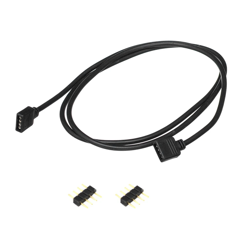 4Pin RGB LED Extension Cable 0.3/0.5/1/2/3/5m RGB SMD 5050 3528 LED Strip Lighting Connector Extend Wire Cord with Needles Black
4Pin RGB LED Extension Cable 0.3/0.5/1/2/3/5m RGB SMD 5050 3528 LED Strip Lighting Connector Extend Wire Cord with Needles Black