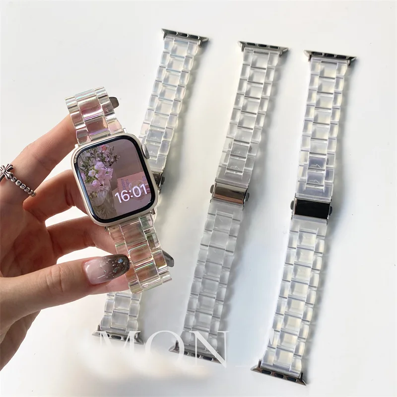 Ремешок полимерный лазерный для Apple Watch Band, модный сменный Браслет для iWatch Series 8 7 6 SE 5 4 3, 49 мм 41 мм 45 мм 42 38 40 44
Ремешок полимерный лазерный для Apple Watch Band, модный сменный Браслет для iWatch Series 8 7 6 SE 5 4 3, 49 мм 41 мм 45 мм 42 38 40 44
