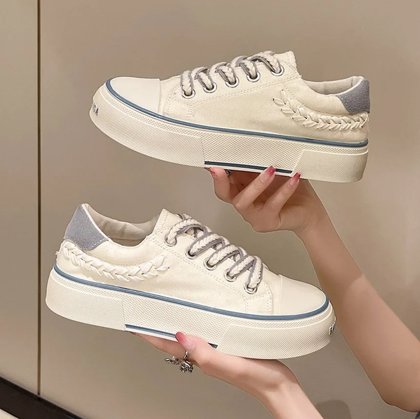 Новинка весна-осень 2022, Лидер продаж, женская обувь на плоской подошве, однотонная холщовая обувь с перекрестными ремешками 
Новинка весна-осень 2022, Лидер продаж, женская обувь на плоской подошве, однотонная холщовая обувь с перекрестными ремешками