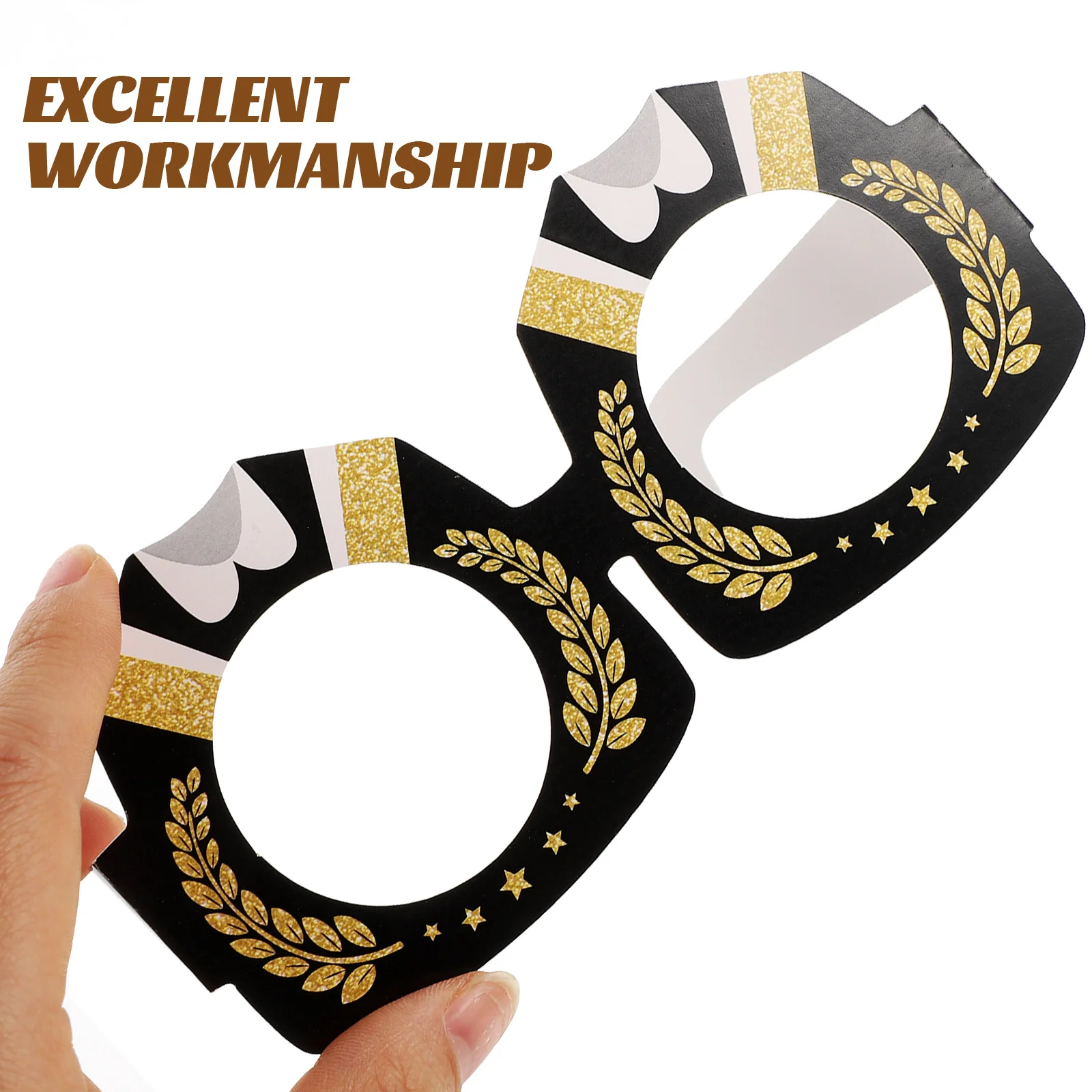Graduation Glasses Party Props Class Eyeglasses Paper Prop Photo Gold Accessories Ornaments Funny Black Booth Heart Decorations
Graduation Glasses Party Props Class Eyeglasses Paper Prop Photo Gold Accessories Ornaments Funny Black Booth Heart Decorations
