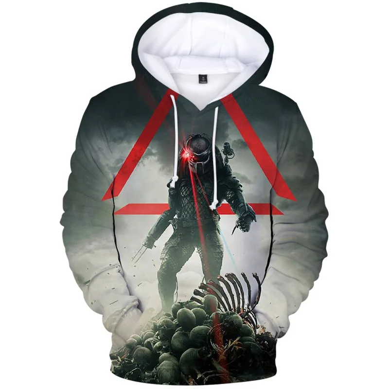 Men's and Women's New 3D Printed Predator Hooded Sweatshirt Harajuku Street Long-sleeved Hoodie Fashion Casual Oversized Hoodie
Men's and Women's New 3D Printed Predator Hooded Sweatshirt Harajuku Street Long-sleeved Hoodie Fashion Casual Oversized Hoodie