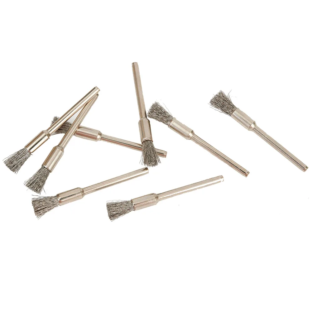 15PCS 5mm Stainless Steel Wire Brush Mold Grinder Handle Electric Rotary Drill Wire Brush Factory Maintenance
15PCS 5mm Stainless Steel Wire Brush Mold Grinder Handle Electric Rotary Drill Wire Brush Factory Maintenance