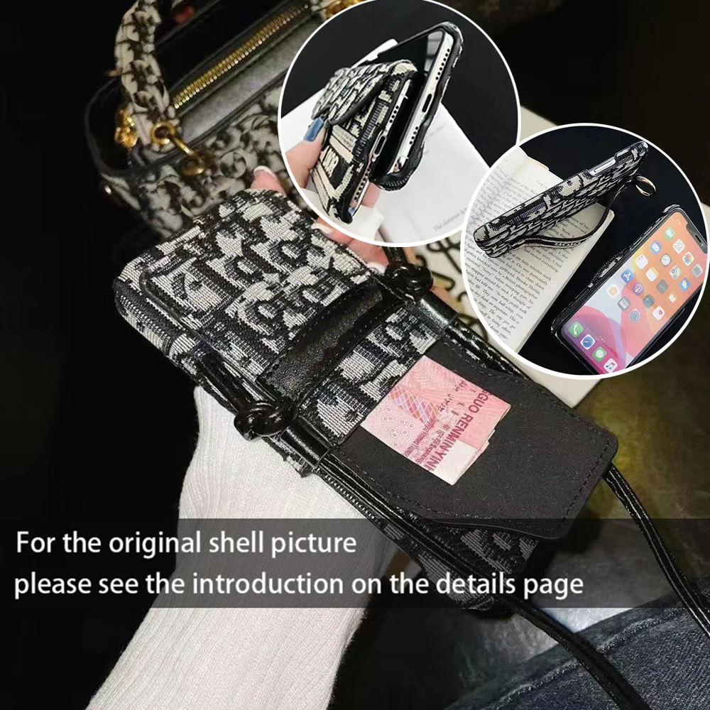 luxury ḐḷṐṘ design brand embroidery Phone Case For iphone 13 12 11 7 8 plus x xs xr plus pro max mini wristband card holder capa
luxury ḐḷṐṘ design brand embroidery Phone Case For iphone 13 12 11 7 8 plus x xs xr plus pro max mini wristband card holder capa