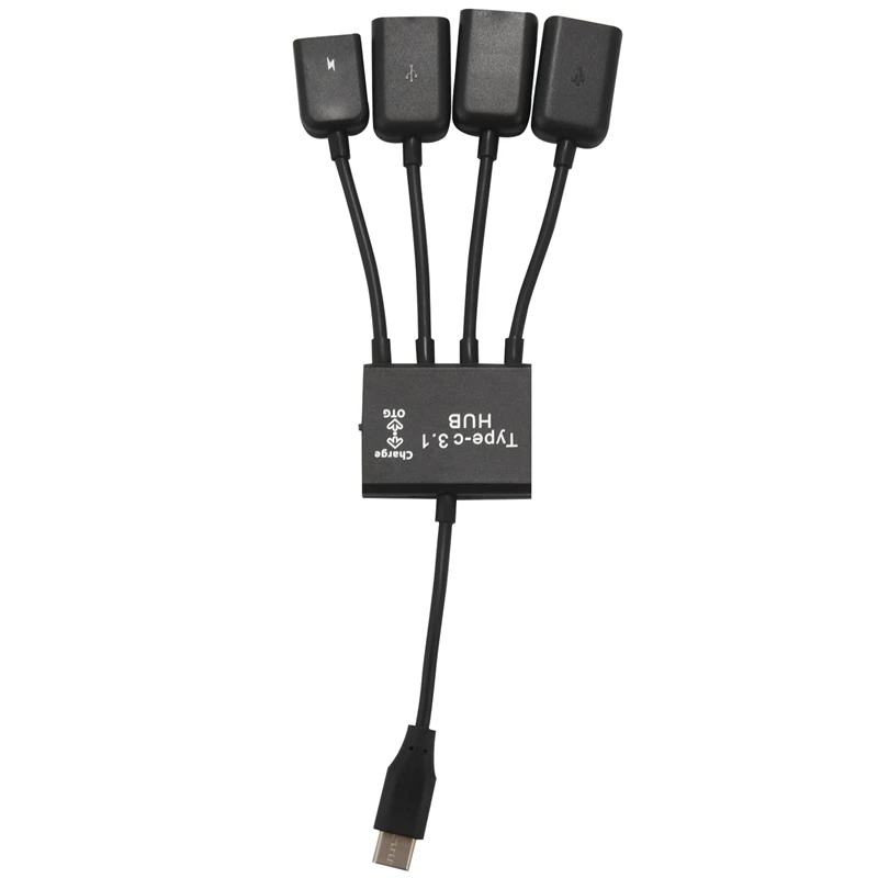 

OTG Кабель-концентратор адаптер 5,0 ГБ/с USB Type-C от 3,1 до 4 портов для планшетов и ноутбуков