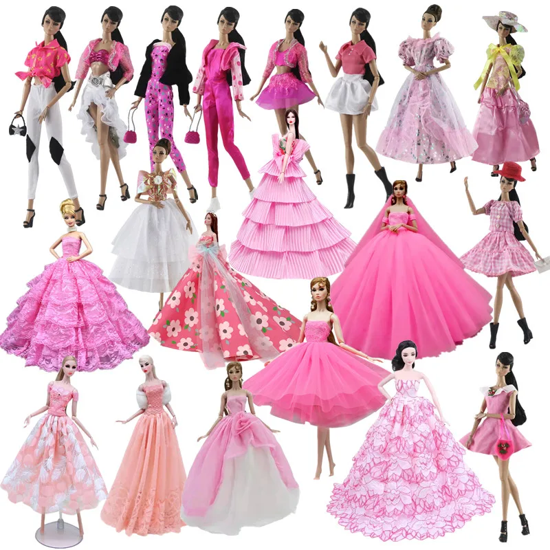 Fashion Pink Accessories 1/6 BJD Doll Clothes Set for Barbie Outfits Tops Skirt Trousers Dress 11.5" Dollhouse Kids Cosplay Toys
Fashion Pink Accessories 1/6 BJD Doll Clothes Set for Barbie Outfits Tops Skirt Trousers Dress 11.5" Dollhouse Kids Cosplay Toys