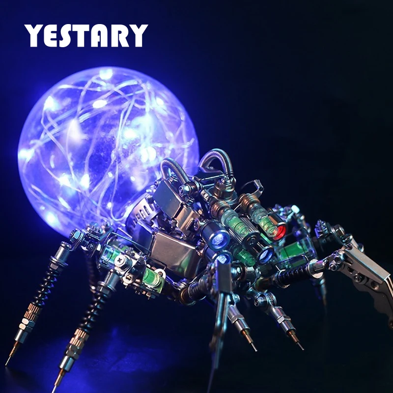 Металлический 3D-пазл YESTARY, модель паука «сделай сам», сборные игрушки для детей, механические 3D-пазлы «сделай сам» для взрослых, подарки на день рождения
Металлический 3D-пазл YESTARY, модель паука «сделай сам», сборные игрушки для детей, механические 3D-пазлы «сделай сам» для взрослых, подарки на день рождения