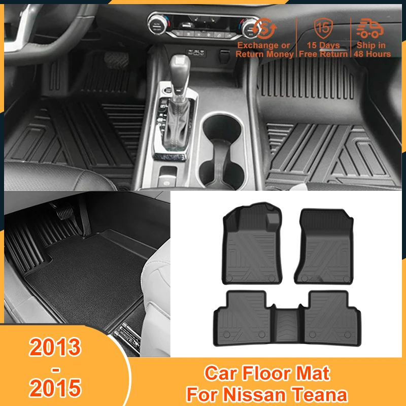 Коврики напольные для Nissan Teana 2013, 2013, 2015, аксессуары, ТПЭ, снежное одеяло, Нескользящие, водонепроницаемые, с защитой от царапин
Коврики напольные для Nissan Teana 2013, 2013, 2015, аксессуары, ТПЭ, снежное одеяло, Нескользящие, водонепроницаемые, с защитой от царапин