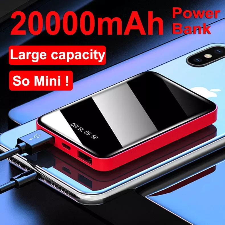 2023NEW Power Bank 20000mAh Mini Fast Charging Power Bank Portable Battery Charger PoverBank is suitable for Phone and Android p
2023NEW Power Bank 20000mAh Mini Fast Charging Power Bank Portable Battery Charger PoverBank is suitable for Phone and Android p