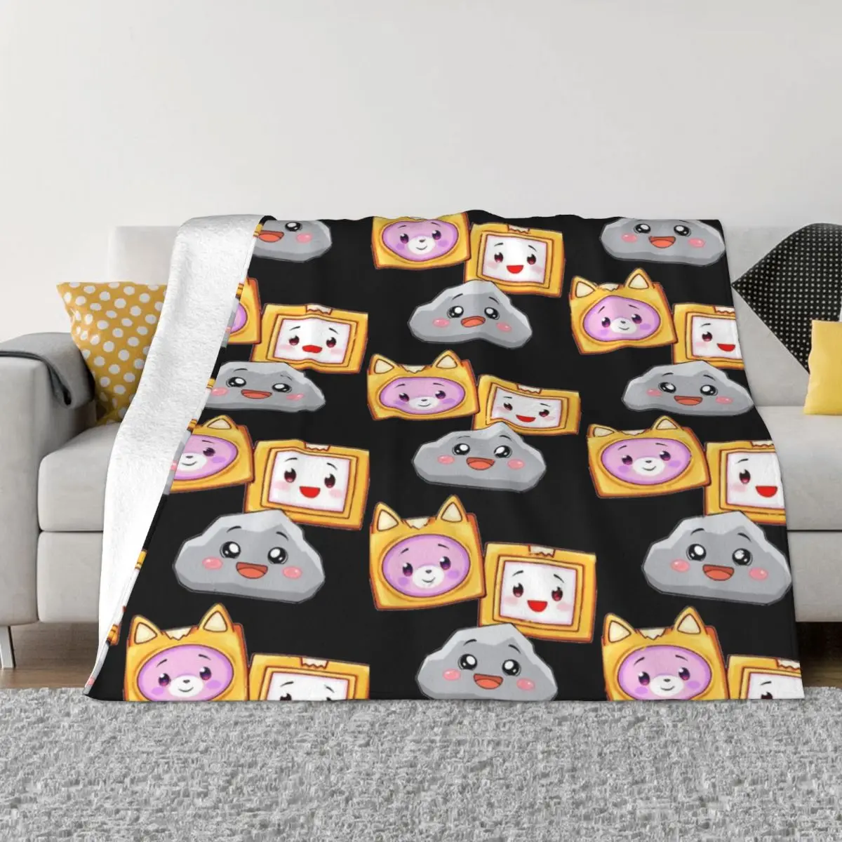 Одеяло Foxy и Boxy Lankybox, чехол для дивана, коралловый флис, плюшевый текстиль, Декор, мягкое покрывало для дивана, дорожное покрывало
Одеяло Foxy и Boxy Lankybox, чехол для дивана, коралловый флис, плюшевый текстиль, Декор, мягкое покрывало для дивана, дорожное покрывало