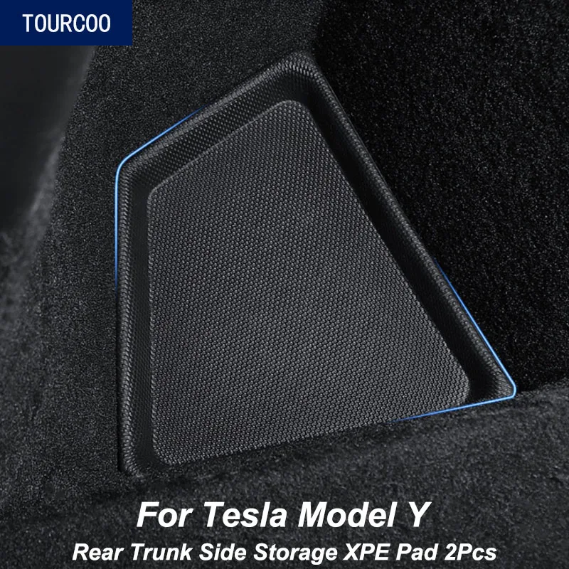2Pcs Car Rear Trunk Side Storage Box for Tesla Model Y Trunk Storage XPE Pad Car Modification Accessories
2Pcs Car Rear Trunk Side Storage Box for Tesla Model Y Trunk Storage XPE Pad Car Modification Accessories