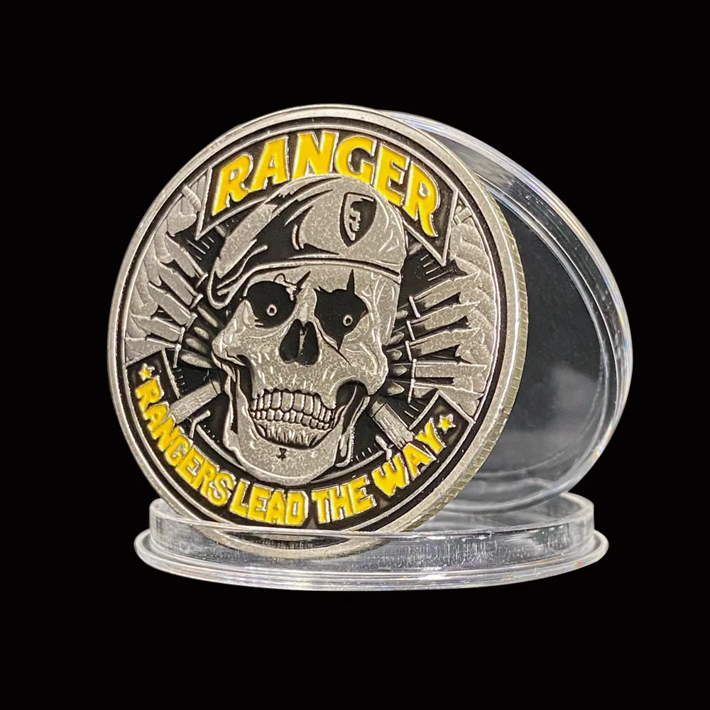 1775 United States Challenge Coin Of The Army Rangers Lead The Way Silver Coin Metal Gifts
1775 United States Challenge Coin Of The Army Rangers Lead The Way Silver Coin Metal Gifts