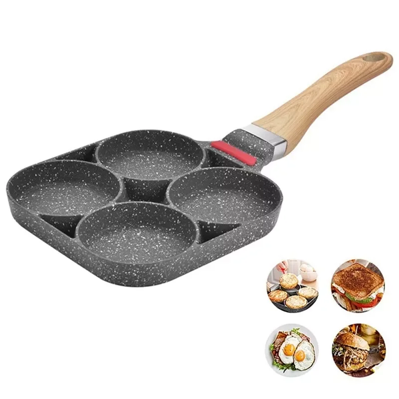 Holes Fried Egg Frying Pan Aluminum Egg Omelet Pan Non-stick Pancake Steak Omelette Kitchen Cooking Breakfast Maker Gas Stove
Holes Fried Egg Frying Pan Aluminum Egg Omelet Pan Non-stick Pancake Steak Omelette Kitchen Cooking Breakfast Maker Gas Stove