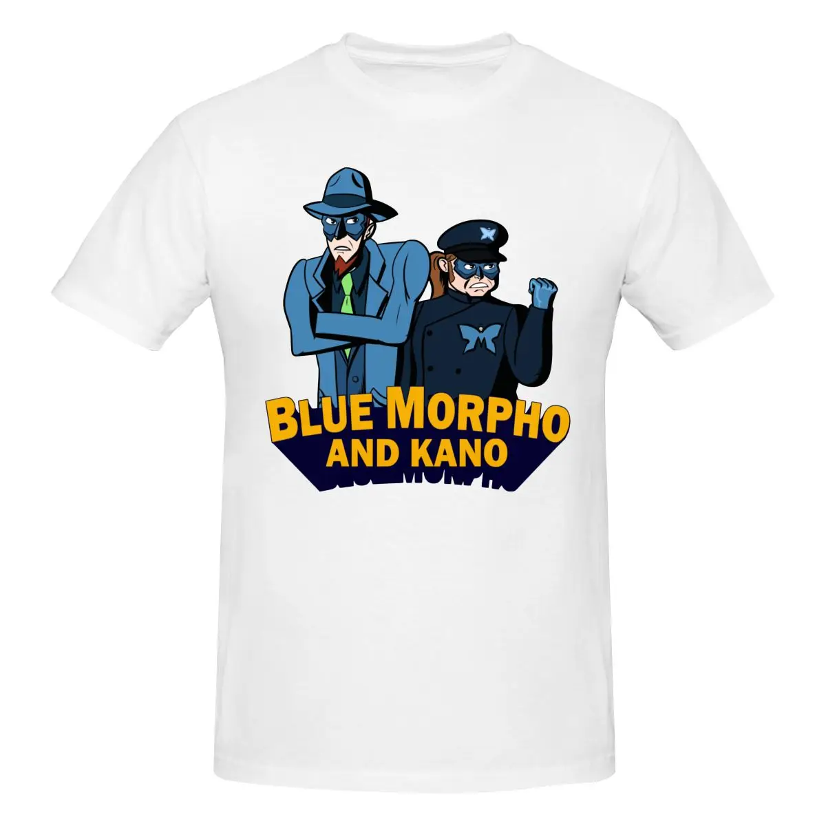 The Venture Bros. Blue Morpho And Kano T Shirt O-neck Cotton Short Sleeve Custom Shirts
The Venture Bros. Blue Morpho And Kano T Shirt O-neck Cotton Short Sleeve Custom Shirts