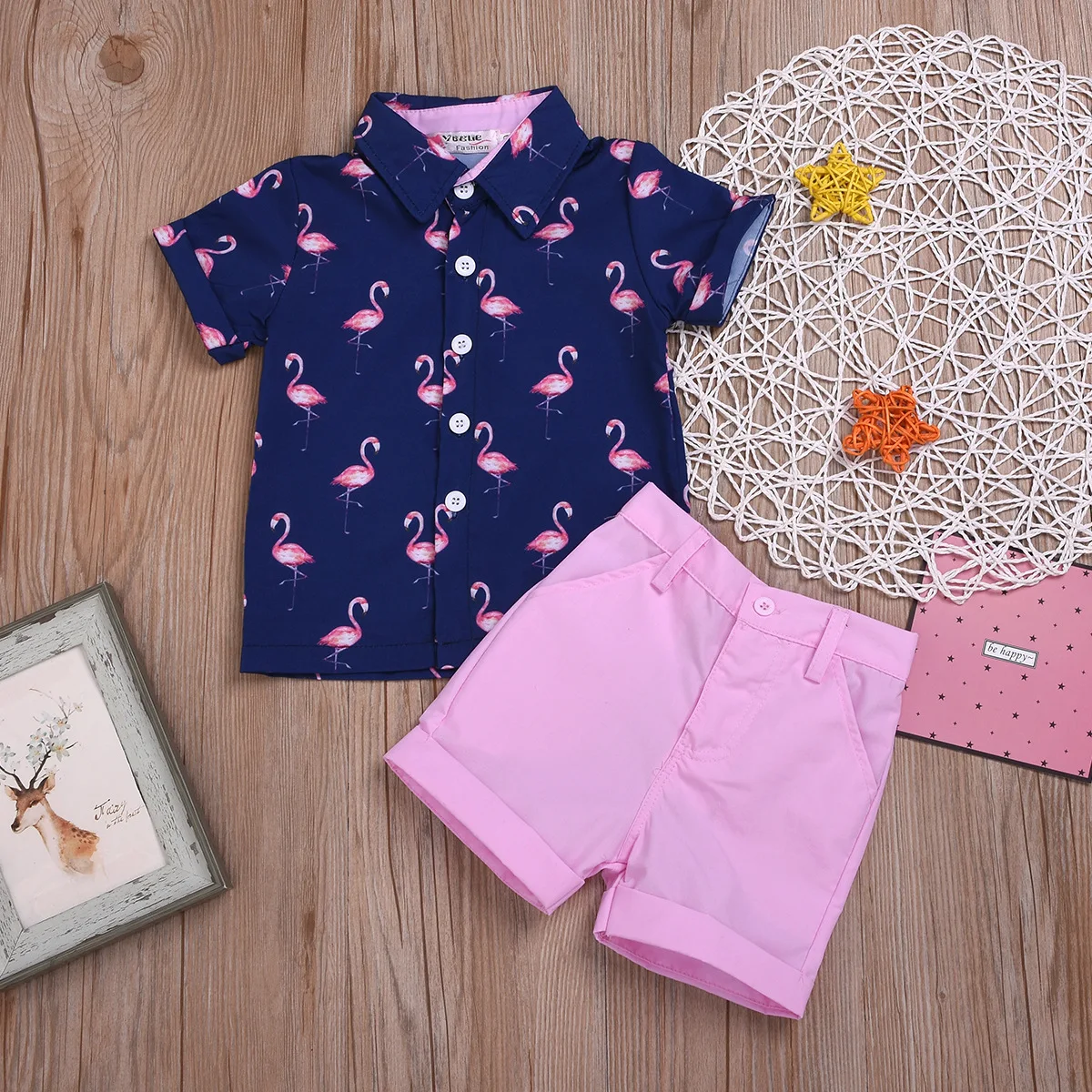 Newborn Boys Outfit Set 2022 Small and Medium Boys Printed Short Sleeve Lapel Shirt Western Shorts Suit
Newborn Boys Outfit Set 2022 Small and Medium Boys Printed Short Sleeve Lapel Shirt Western Shorts Suit