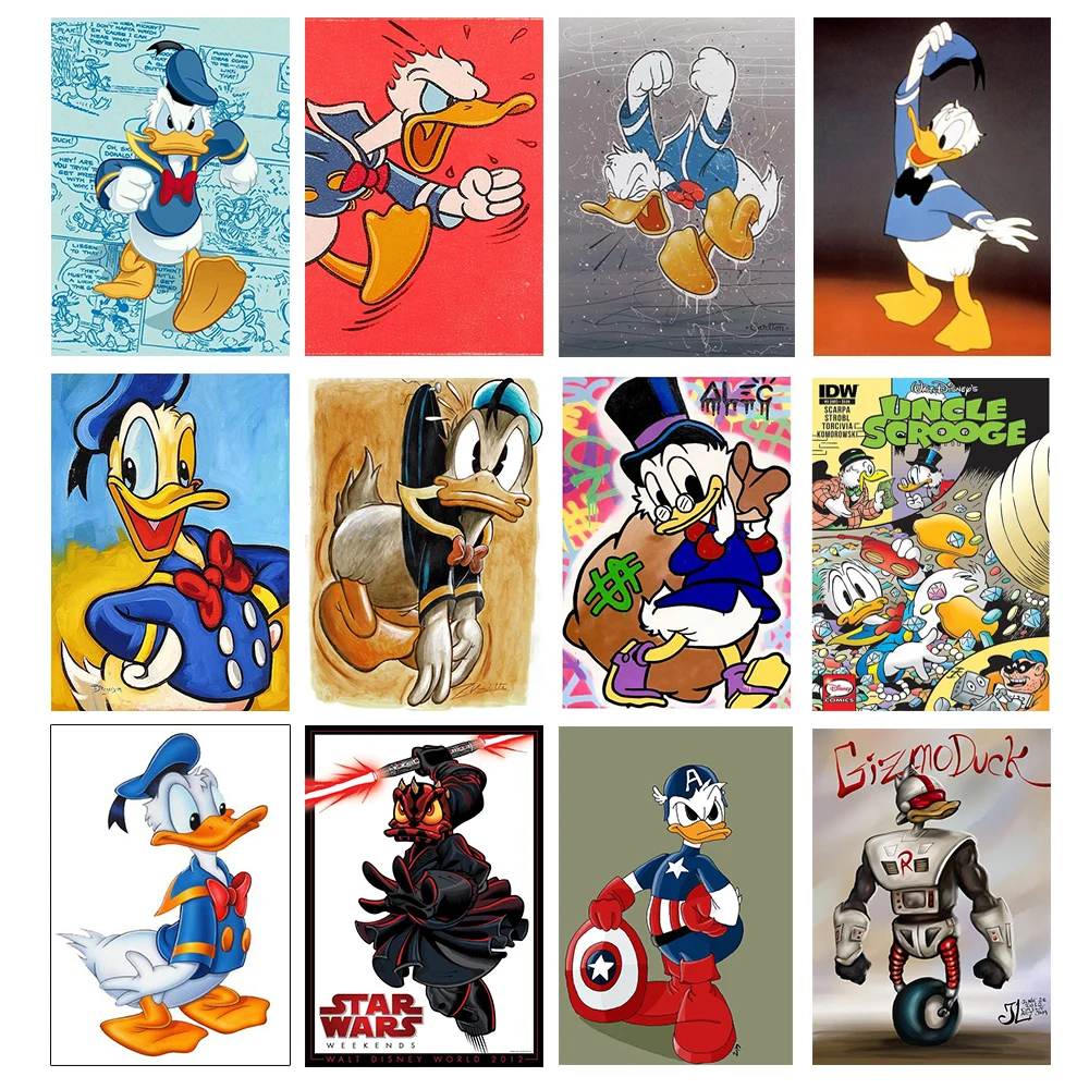Disney Cartoon Donald Duck Retro Poster DIY 5D Diamond Painting Cross Stitch Embroidery Full Dill Mosaic Wall Decor Gift
Disney Cartoon Donald Duck Retro Poster DIY 5D Diamond Painting Cross Stitch Embroidery Full Dill Mosaic Wall Decor Gift