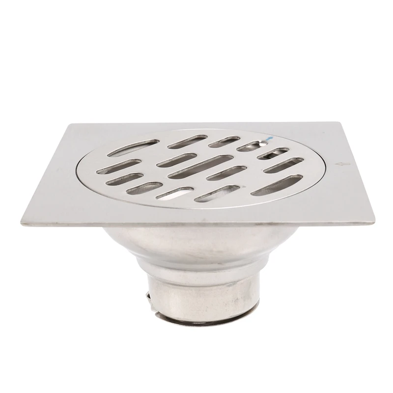 Thick Stainless Steel Anti-Odor Square Floor Drain Waste Drain Cover Hotel Bathroom Shower Drain 100X100mm
Thick Stainless Steel Anti-Odor Square Floor Drain Waste Drain Cover Hotel Bathroom Shower Drain 100X100mm