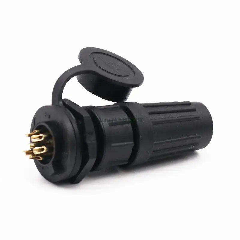 

16mm AC 125V 7A 5-7mm Aviation Plug + Cap Z108-2/3/4/5/6/7/8Pins Waterproof Cable Gland Connector