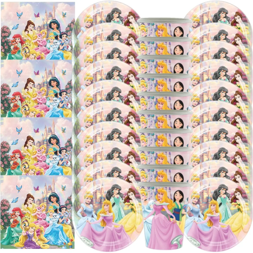 Disney Princess Theme Kids Birthday Decoration Snow White Cup Plate Napkin Baby Shower Balloons Girl Birthday Party Supplies Set
Disney Princess Theme Kids Birthday Decoration Snow White Cup Plate Napkin Baby Shower Balloons Girl Birthday Party Supplies Set