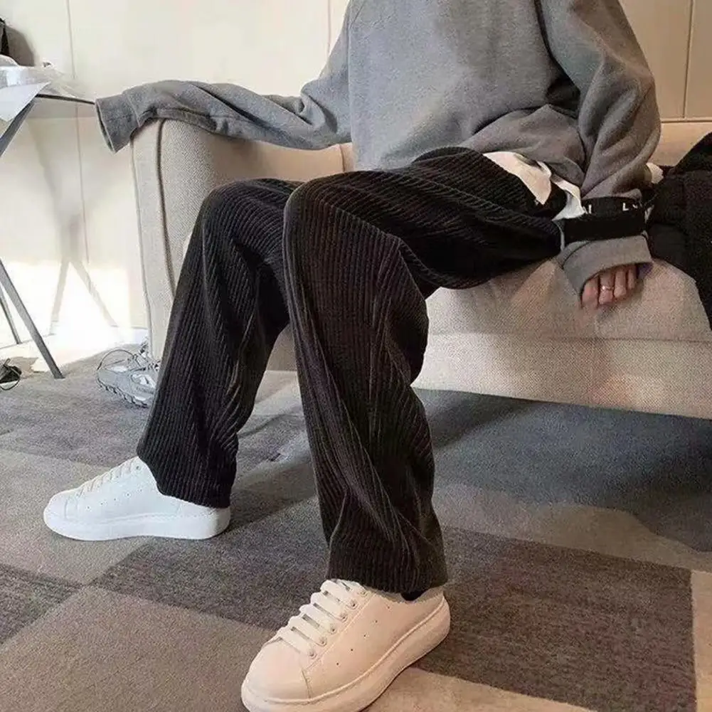 Street Pants Wide Leg Male Keep Warm Relaxed Fit Mid Waist Pants Corduroy Sweatpants for Jogging
Street Pants Wide Leg Male Keep Warm Relaxed Fit Mid Waist Pants Corduroy Sweatpants for Jogging