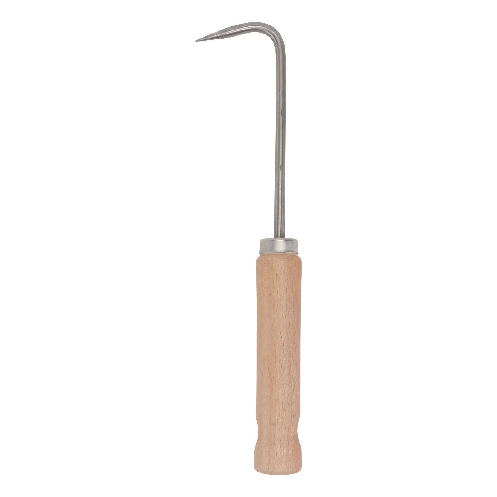 1pc Garden Weeding Tool Root Remover Wooden Handle Manganese Steel Manual Weeder Weeding Device Single-claw Hook (Black) 
1pc Garden Weeding Tool Root Remover Wooden Handle Manganese Steel Manual Weeder Weeding Device Single-claw Hook (Black)
