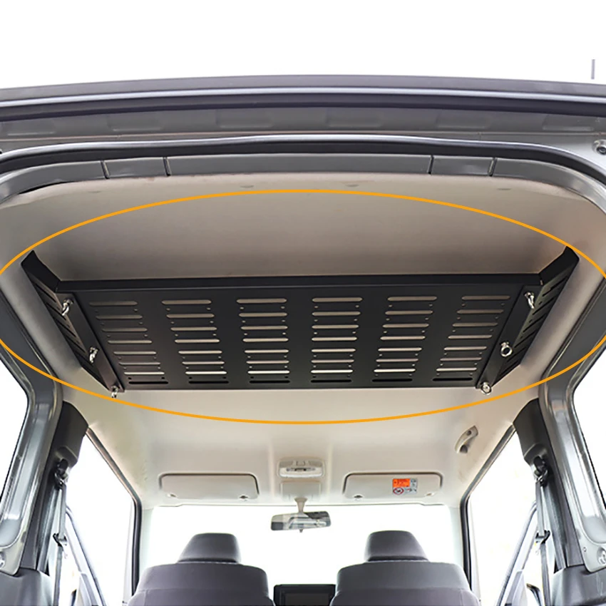 Для 2019-2024 SUZUKU Jimny JB64 JB74 задняя стойка на крышу автомобиля, удлинитель багажника, полка для хранения, аксессуары для интерьера
Для 2019-2024 SUZUKU Jimny JB64 JB74 задняя стойка на крышу автомобиля, удлинитель багажника, полка для хранения, аксессуары для интерьера