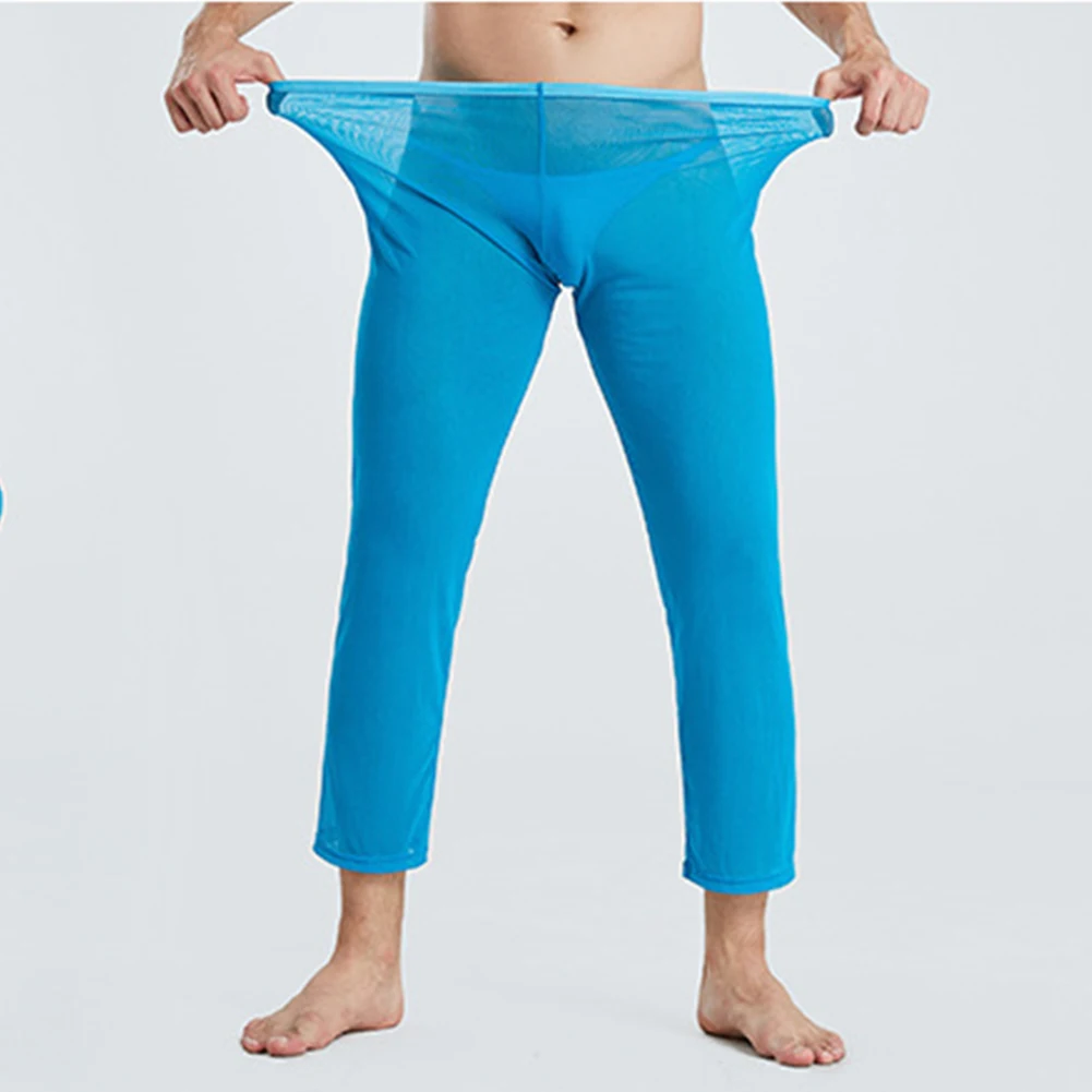 Men See Through Mesh Underwear Pants Sports Sheer Elastic Fitness Long Johns Pants Ultrathin Leggings Lingerie Seamless Trouser
Men See Through Mesh Underwear Pants Sports Sheer Elastic Fitness Long Johns Pants Ultrathin Leggings Lingerie Seamless Trouser