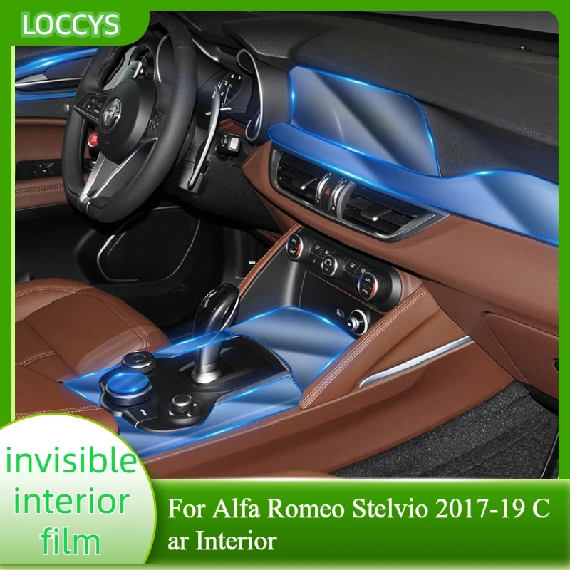 For Alfa Romeo Stelvio 2017-19 Car Interior Center Console Transparent TPU Protective Film Anti-scratch Repair Film Accessories
For Alfa Romeo Stelvio 2017-19 Car Interior Center Console Transparent TPU Protective Film Anti-scratch Repair Film Accessories