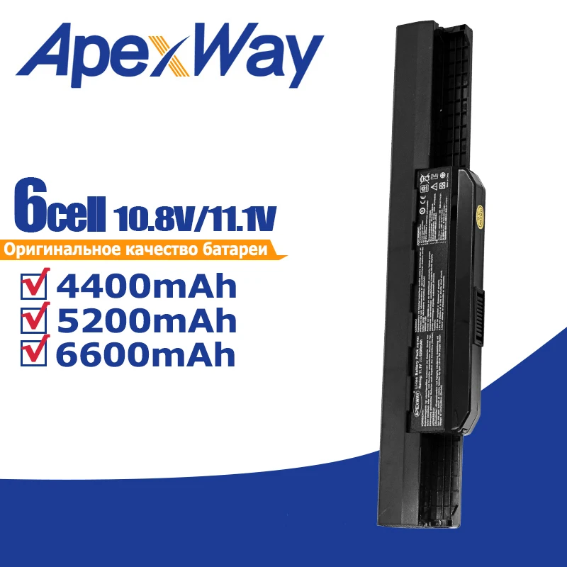 Apexway A32-K53 Laptop Battery For ASUS K43 K43E K43J K43S K43SV K53 K53E K53F K53J K53S K53SV A43 A53S A53SV A41-K53
Apexway A32-K53 Laptop Battery For ASUS K43 K43E K43J K43S K43SV K53 K53E K53F K53J K53S K53SV A43 A53S A53SV A41-K53