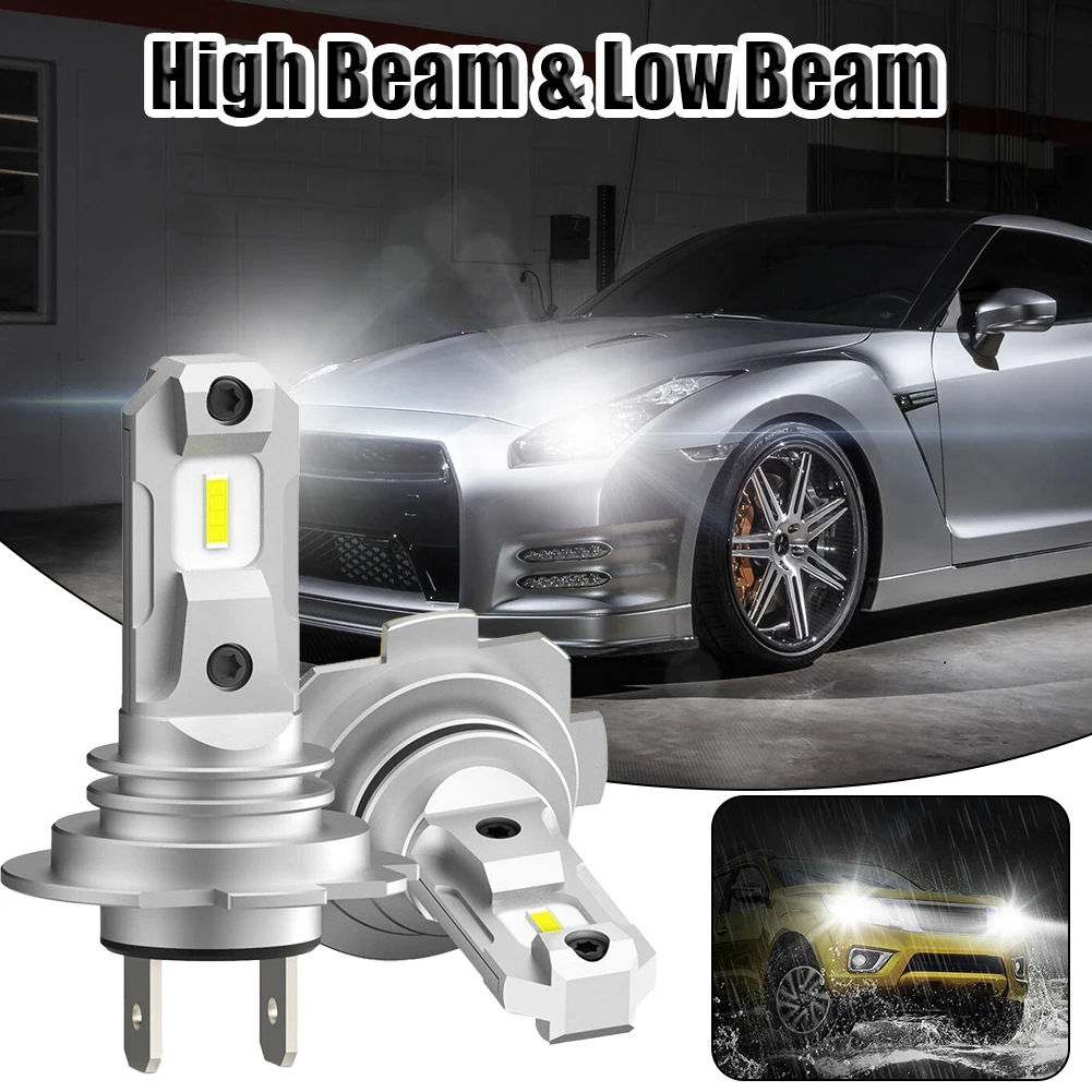 2Pcs H7 LED Headlight Kit Hi Or Lo Beam Light Bulbs 6500K White LED Lamps IP 67 Waterproof Canbus Led Headlight Car Accessories
2Pcs H7 LED Headlight Kit Hi Or Lo Beam Light Bulbs 6500K White LED Lamps IP 67 Waterproof Canbus Led Headlight Car Accessories