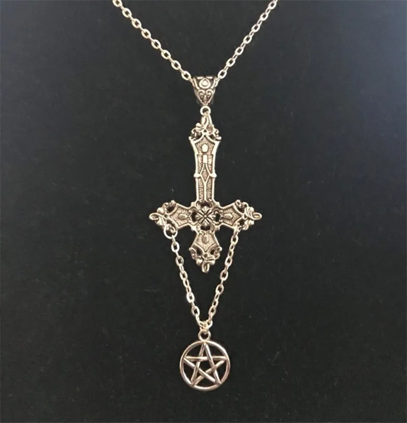 2022 New Hot Sale Fashion Trend Jewelry Retro Gothic Pentagram Heart Cross Pendant Accessories Necklace
2022 New Hot Sale Fashion Trend Jewelry Retro Gothic Pentagram Heart Cross Pendant Accessories Necklace