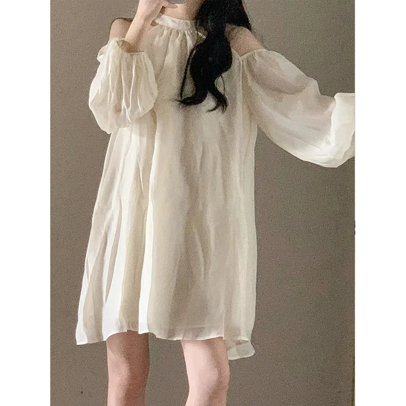First Love Fairy Dress New Spring/Summer Hanging Neck Long Sleeves Luxury Atmosphere for Girls
First Love Fairy Dress New Spring/Summer Hanging Neck Long Sleeves Luxury Atmosphere for Girls