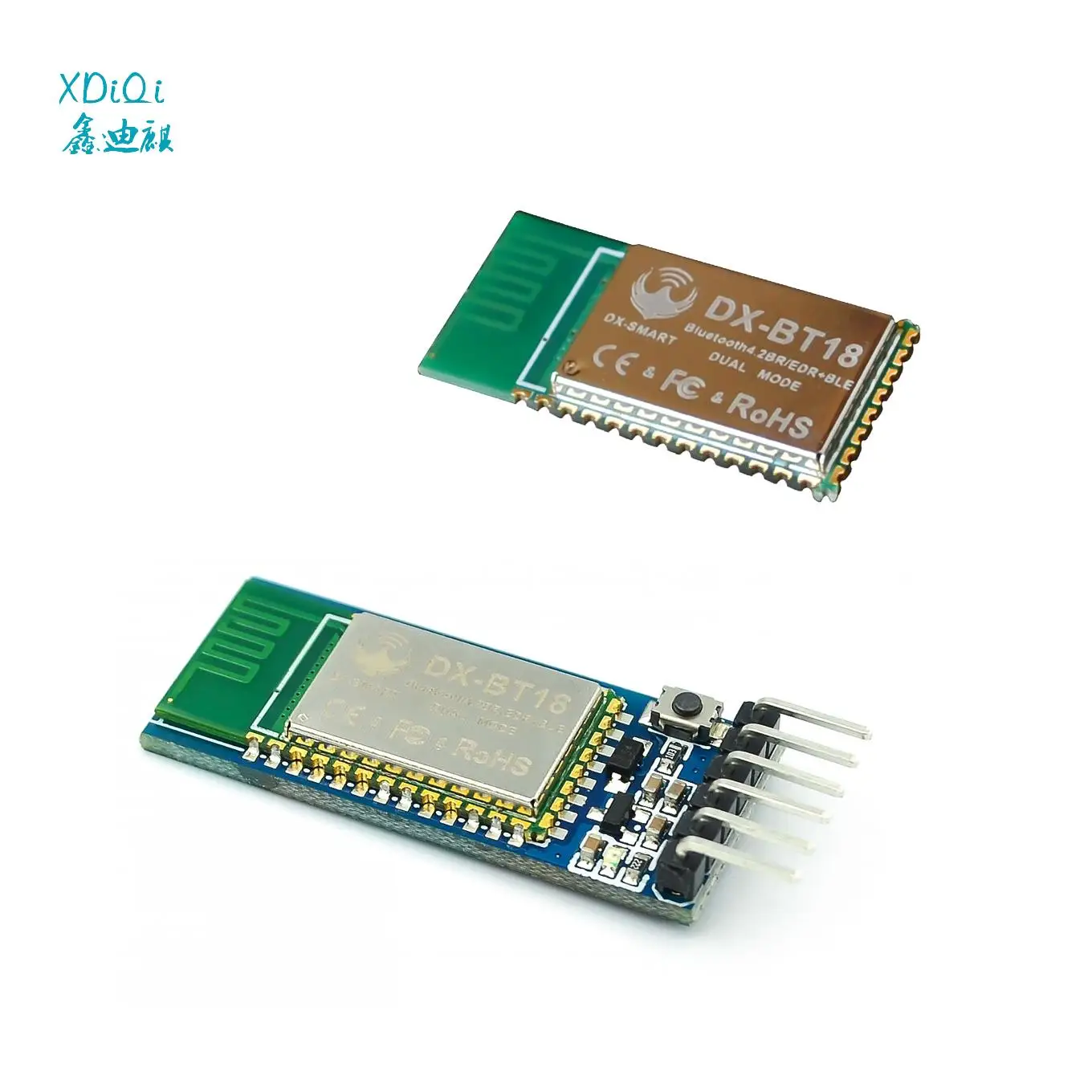 

DX-BT18 SPP2.0 Bluetooth module serial transmission BLE4.0 support Compatible with HC-05 HC-06
