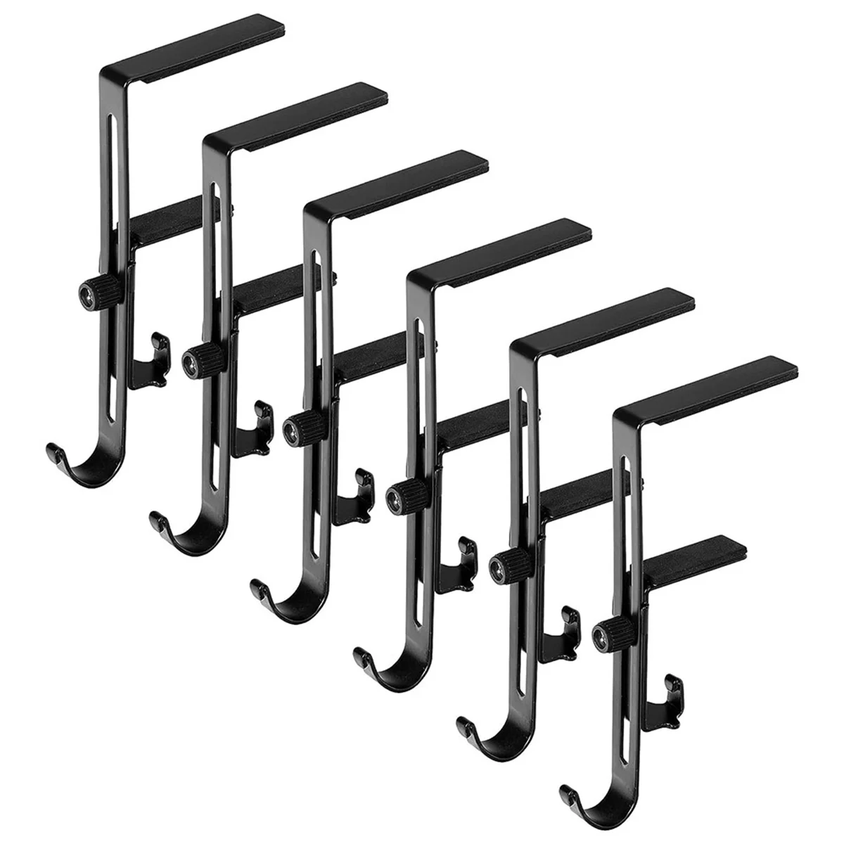 6 Pieces Christmas Stocking Holders for Mantle - Adjustable Christmas Metal Hooks Garland Hanger for Christmas Stocking
6 Pieces Christmas Stocking Holders for Mantle - Adjustable Christmas Metal Hooks Garland Hanger for Christmas Stocking