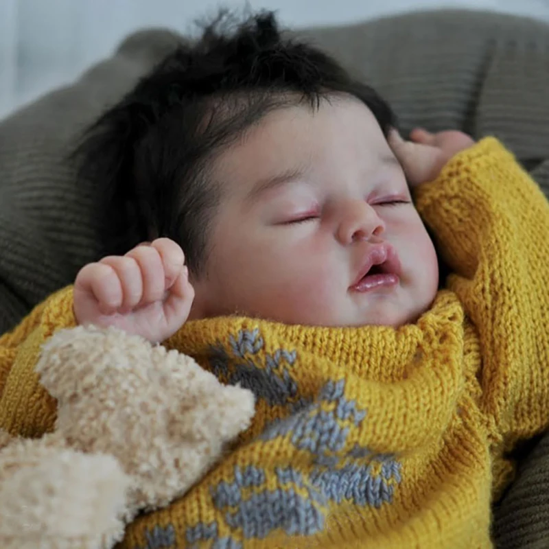 19inch Unfinished Reborn Doll Kit VIVIA Sweet Sleeping Baby with Body Unfinished Doll Parts
19inch Unfinished Reborn Doll Kit VIVIA Sweet Sleeping Baby with Body Unfinished Doll Parts