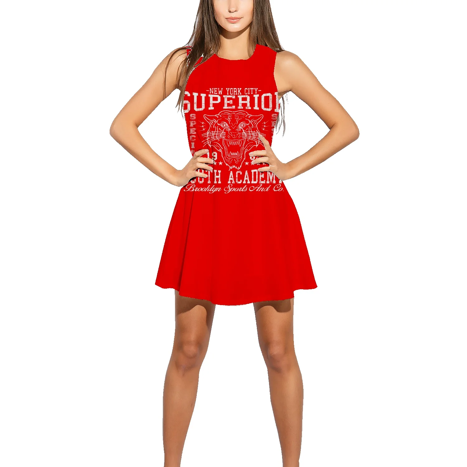 Женская жилетная юбка с принтом в виде животных, Новинка лета 2022, модная классическая прямая трапециевидная юбка без рукавов с круглым выре...
Женская жилетная юбка с принтом в виде животных, Новинка лета 2022, модная классическая прямая трапециевидная юбка без рукавов с круглым выре...