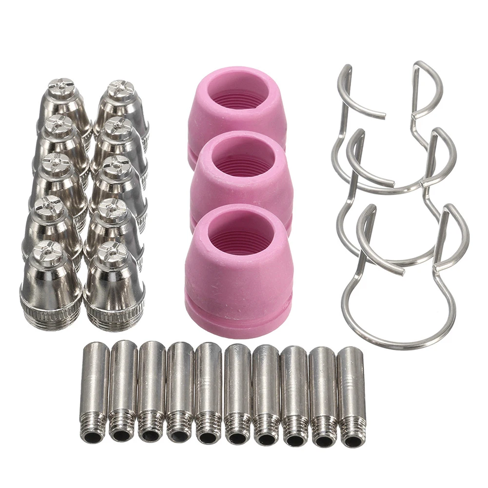 26pcs Plasma Cutter Electrode Consumable LTP5000D LTPDC2000 LTPAC2500 Tig Welding Machine Nozzles For Lotos Soldering Supplies
26pcs Plasma Cutter Electrode Consumable LTP5000D LTPDC2000 LTPAC2500 Tig Welding Machine Nozzles For Lotos Soldering Supplies