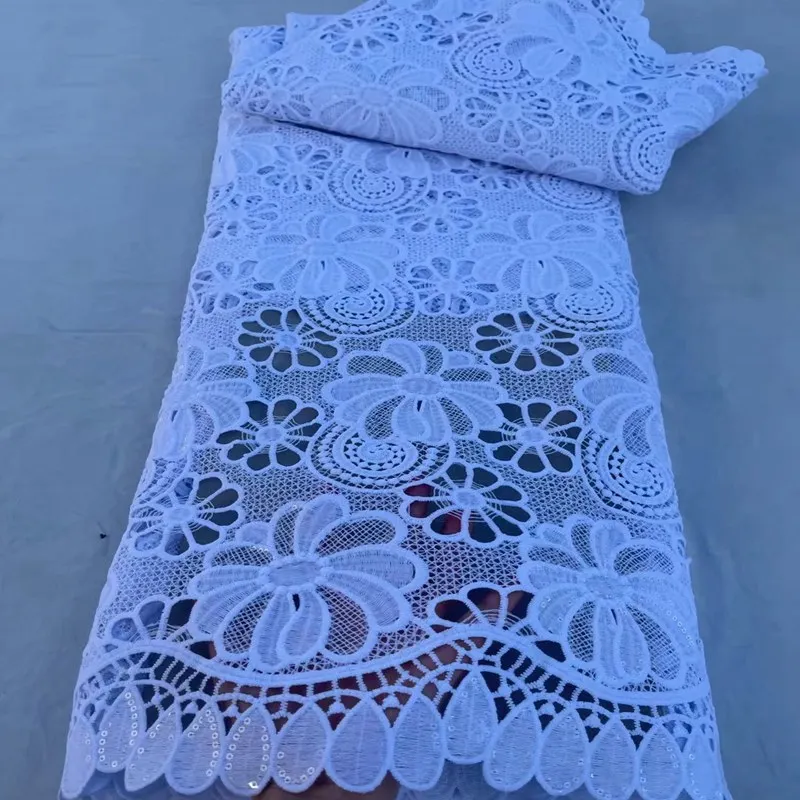 Африканское гипюровое кружево 2023, высококачественное кружево с блестками, нигерийские кружевные ткани TS1990
Африканское гипюровое кружево 2023, высококачественное кружево с блестками, нигерийские кружевные ткани TS1990
