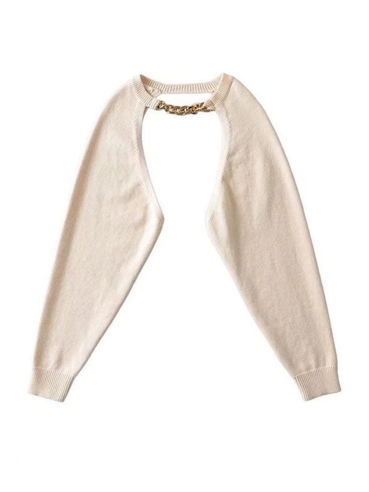 Black Chain Knitting Sweater Loose Fit Round Neck Long Sleeve Women Pullovers New Fashion Tide Spring Autumn 2022 M381 
Black Chain Knitting Sweater Loose Fit Round Neck Long Sleeve Women Pullovers New Fashion Tide Spring Autumn 2022 M381