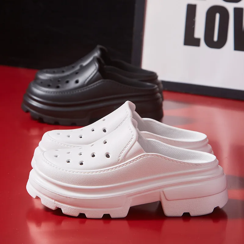Apanzu Women 2022 Mules Hollow Out Beach Slippers Summer Women Slides Platform Clogs Female Pool Sandals Outdoor Garden Shoes
Apanzu Women 2022 Mules Hollow Out Beach Slippers Summer Women Slides Platform Clogs Female Pool Sandals Outdoor Garden Shoes