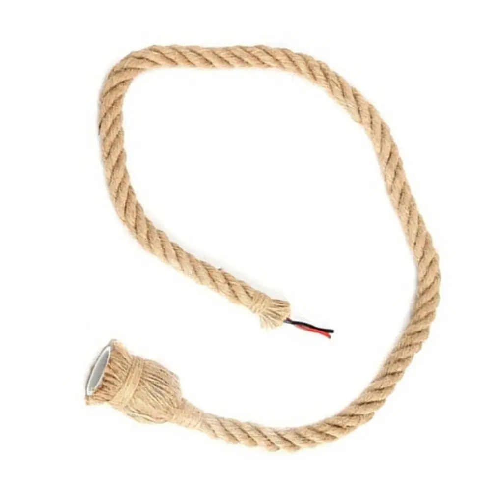 Pendant Ceiling Light Vintage Hemp Rope Chandelier Hanging Lamp E27 Base For Farmhouse Restaurant Bar Home Decoration
Pendant Ceiling Light Vintage Hemp Rope Chandelier Hanging Lamp E27 Base For Farmhouse Restaurant Bar Home Decoration