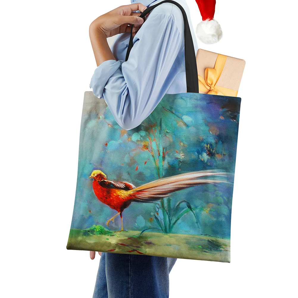 DICHOS 2022 Women's Mermaid Pattern Reusable Canvas Tote Bag Casual Foldable Storage Bag
DICHOS 2022 Women's Mermaid Pattern Reusable Canvas Tote Bag Casual Foldable Storage Bag