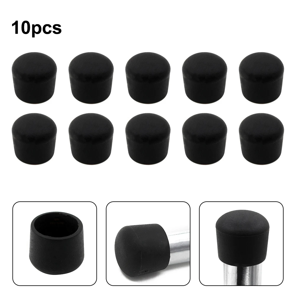 

Cap Football Machine Cap &parts 10x Black Plastic Suitable For Metal Pipes Table Football Soccer Foosball Machine Accessories