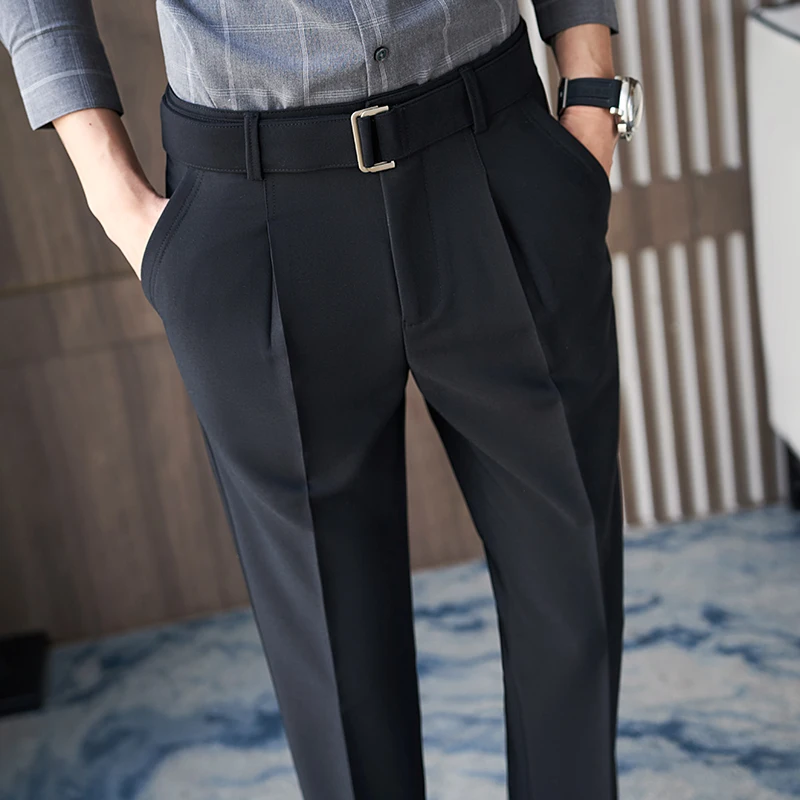 2022 Autumn New Suit Pants For Men Korean Streetwear Fashion Loose Straight High Rise Pants Casual Trousers Plus Size 28-36
2022 Autumn New Suit Pants For Men Korean Streetwear Fashion Loose Straight High Rise Pants Casual Trousers Plus Size 28-36