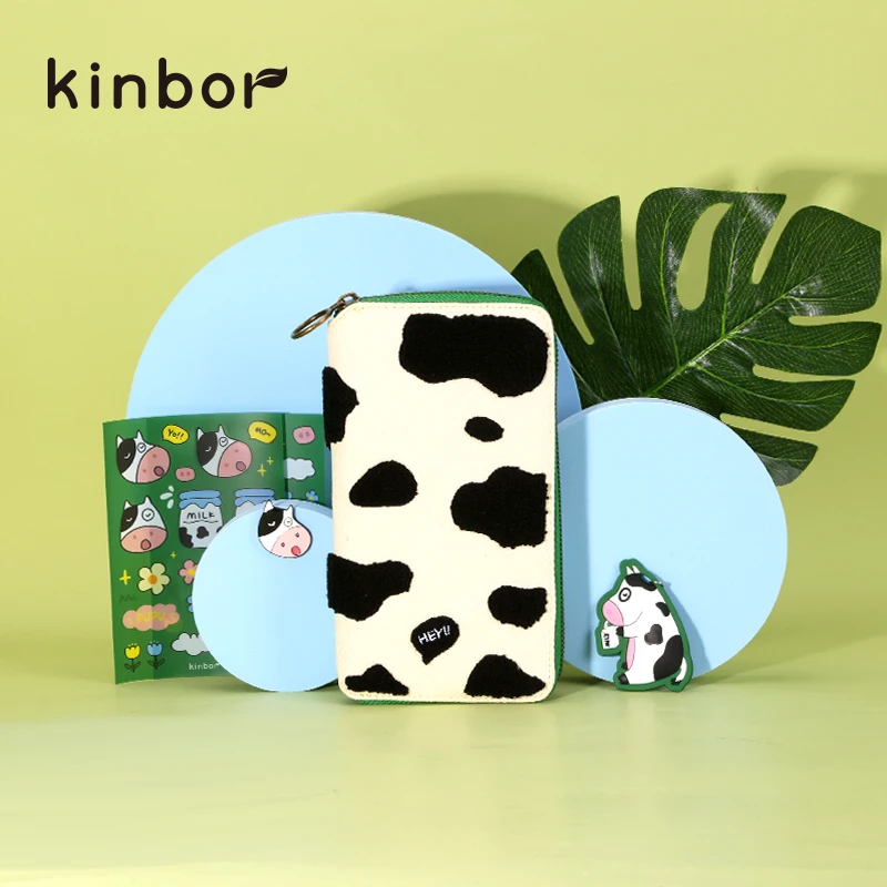 Kinbor PUPU Cow Weekly Zipper Bag Notebook Set A6 Planner Stationery School Supplies Study Notebook Gift With Kawaii Stickers
Kinbor PUPU Cow Weekly Zipper Bag Notebook Set A6 Planner Stationery School Supplies Study Notebook Gift With Kawaii Stickers